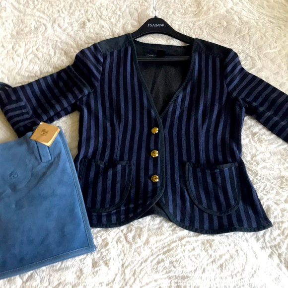 EUC ‼️MARC BY MARC JACOBS STRIPED JACKET ‼️ - Picture 1 of 14